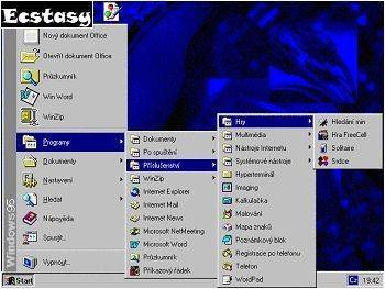 Hlavn panel se od Windows 95 objevuje ve vech verzch Windows